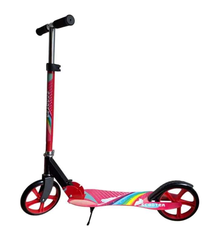 Monopatin Scooter Plegable Resistente Rueda Grande