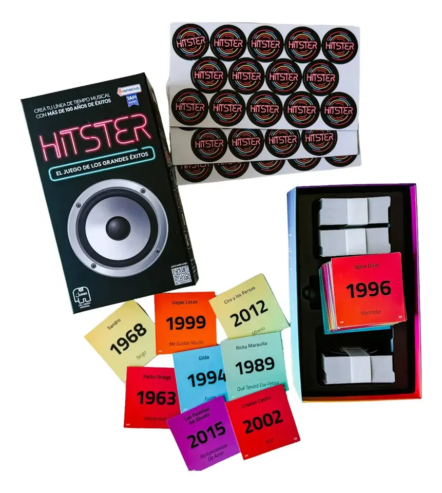 Hitster Juego De Mesa Musica Grandes Exitos