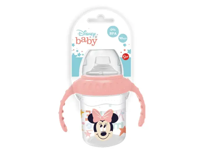 Vaso de entrenamiento Minnie Mouse 250ml