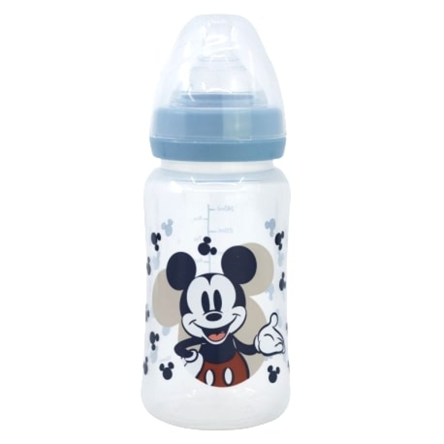 Mamadera Boca Ancha 240ml Chicco 0m+ Mickey Verde Claro