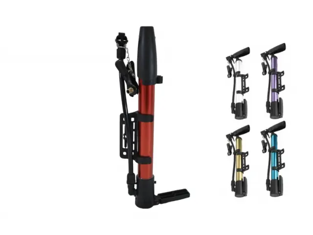 Inflador de aluminio para bicicleta 30cm