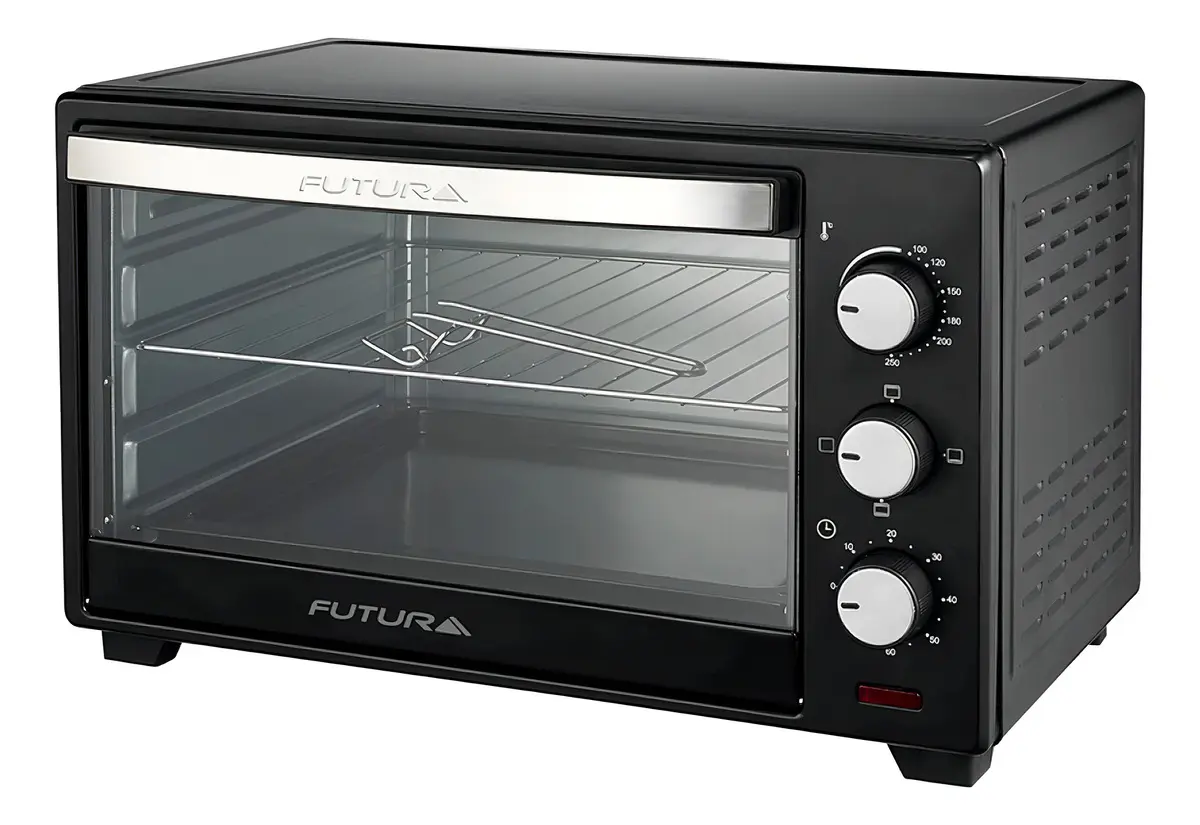 Horno Electrico Futura 20 Lts 1280 W Con Accesorios