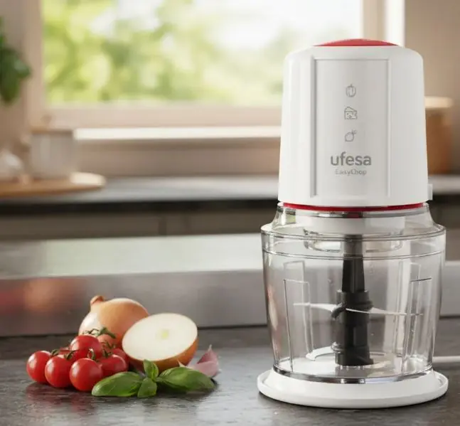 Picadora Cocina Ufesa Pd5500 Easy Chop 500w Color Blanco