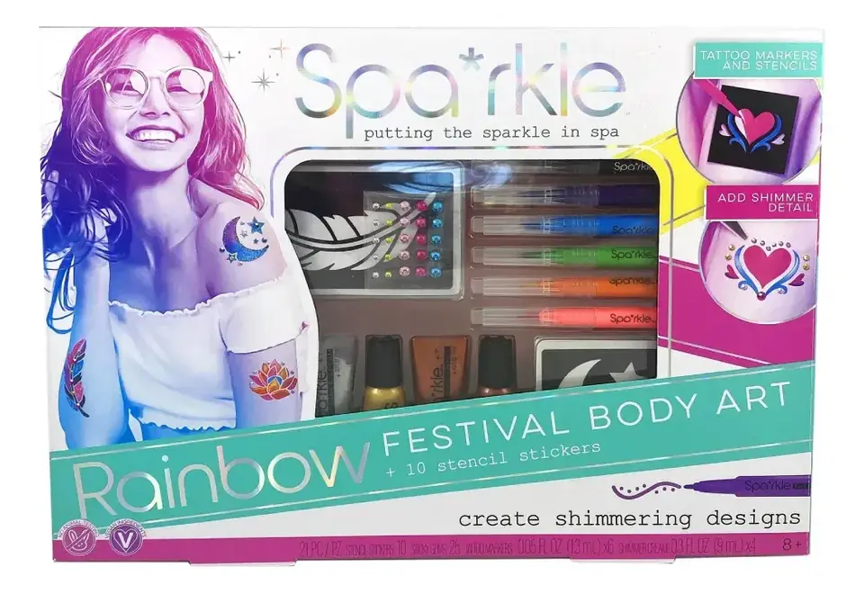 Set De Arte Sparkle Tattoo Markers