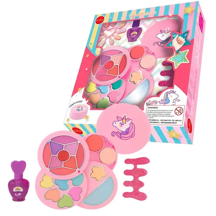 SET DE MAQUILLAJE PARA NIÑOS ROYAL