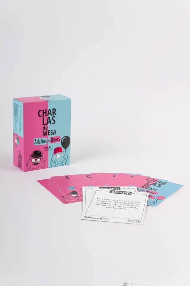 Juego De Mesa Charlas De Mesa Adultos Vs Niños Chaupantallas