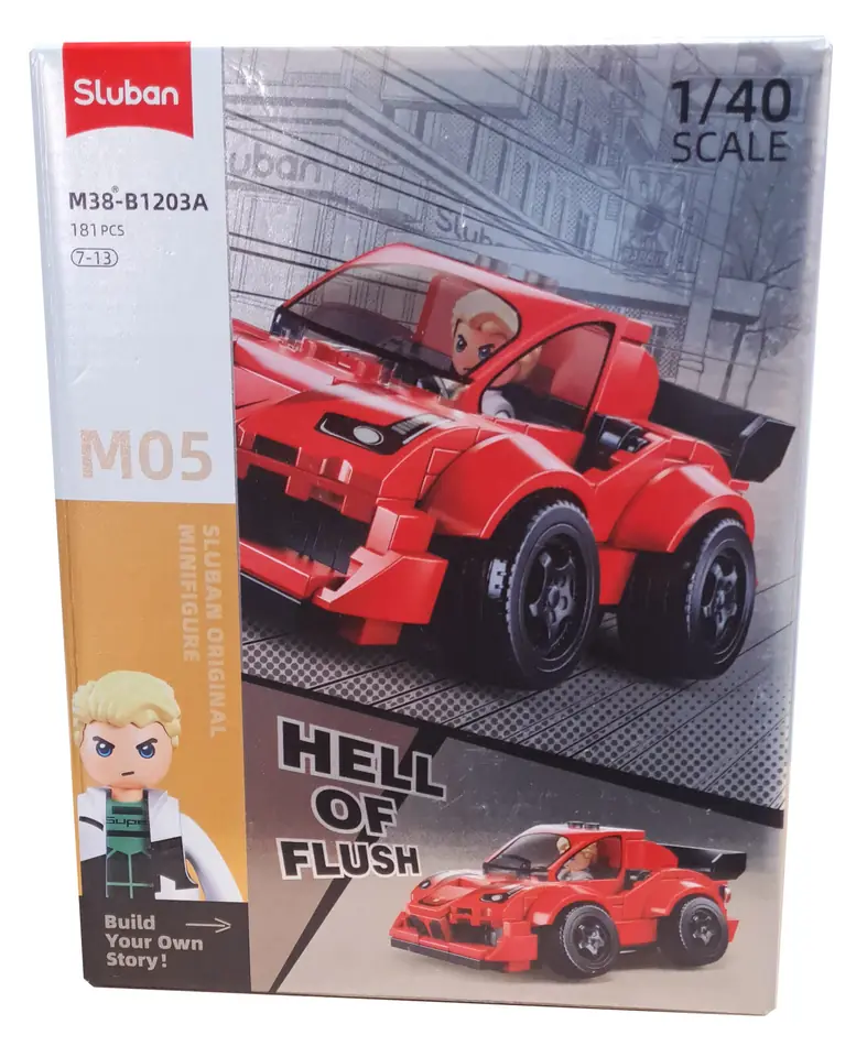 Auto Sluban Hell Of Slush M38-B1203A 181 pcs
