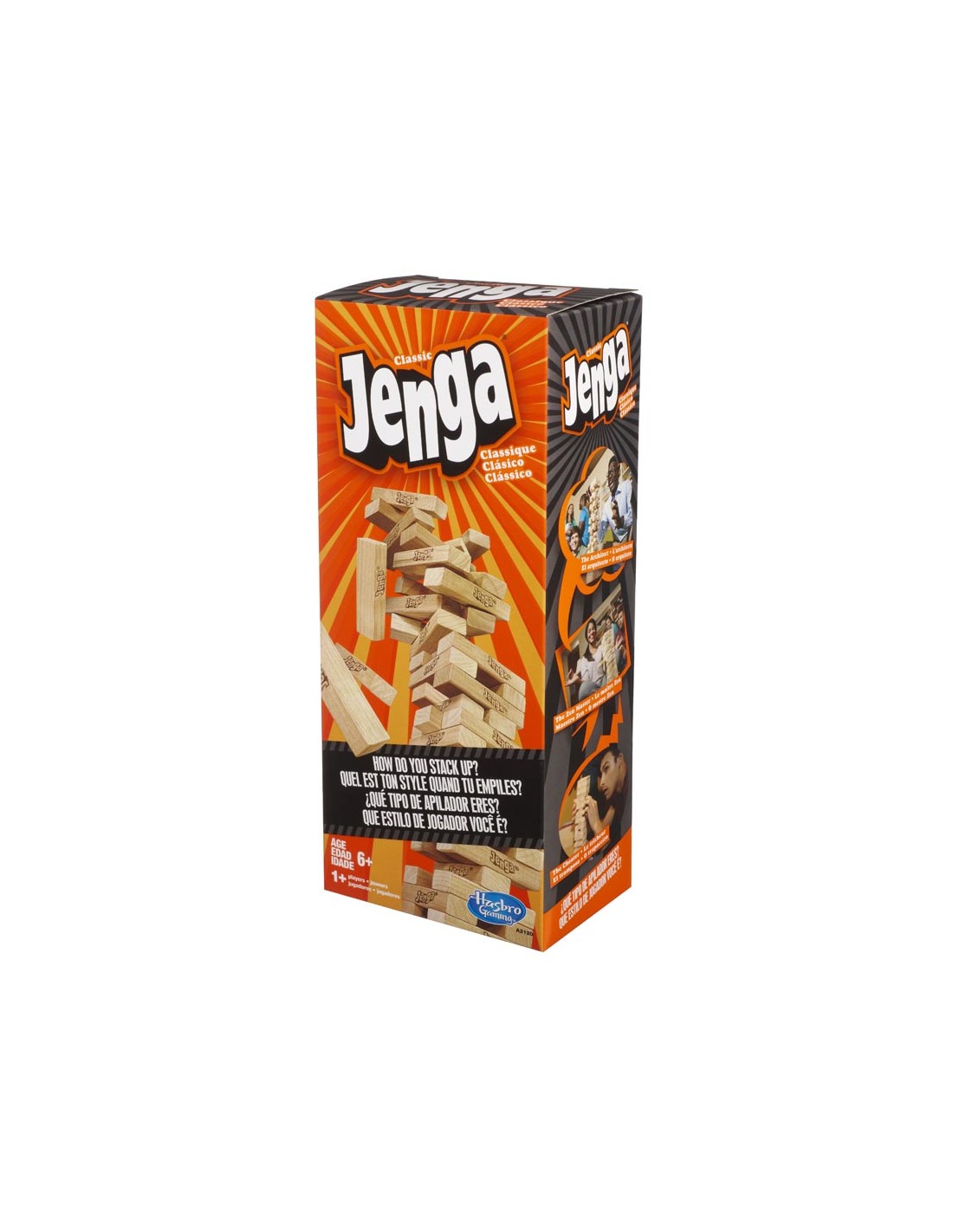 JENGA DE MADERA  HASBRO ORIGINAL