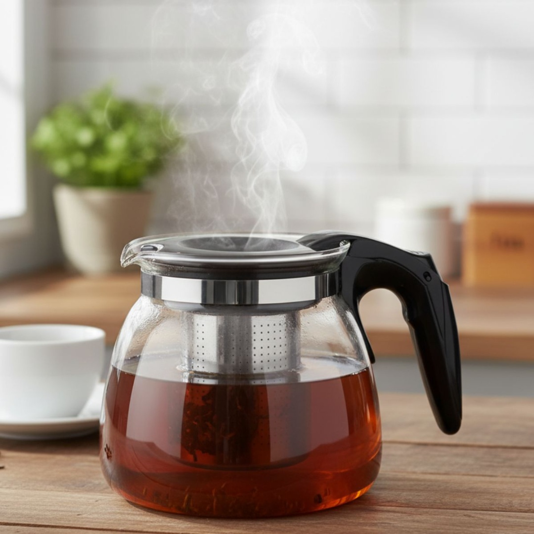 Tetera de vidrio con infusor 700ml