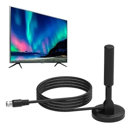 ANTENA TV INTERIOR MAGNETICA 2MT GOLDTECH