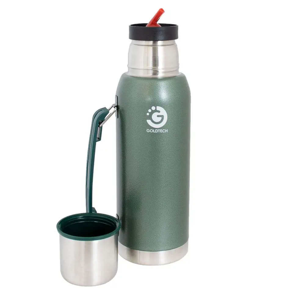 TERMO RUGGED ACERO INOXIDABLE GOLDTECH 1LT