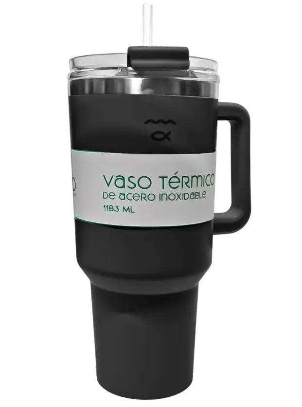 Vaso Térmico Río 1183 Ml Negro