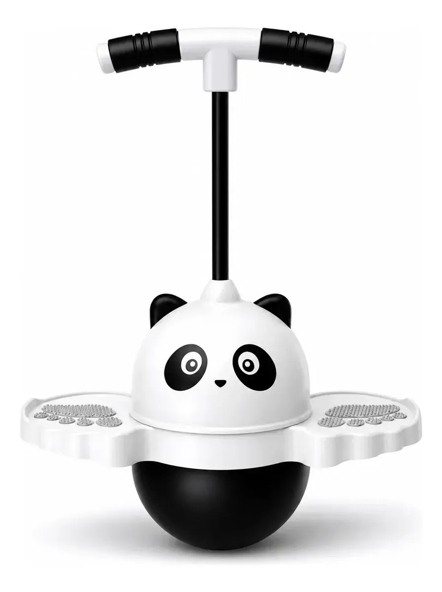 Saltarín Niños Pogo Infantil Juguete Equilibrio Con Inflador Blanco