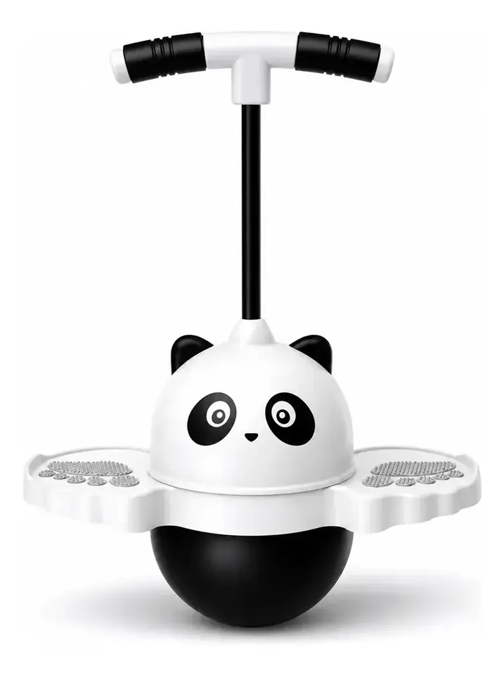 Saltarín Niños Pogo Infantil Juguete Equilibrio Con Inflador Blanco