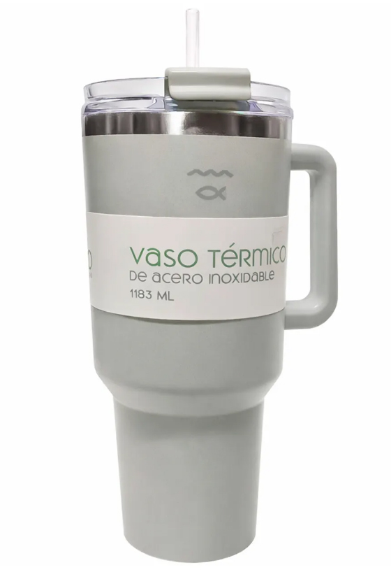 Vaso Térmico Río 1183Ml Gris
