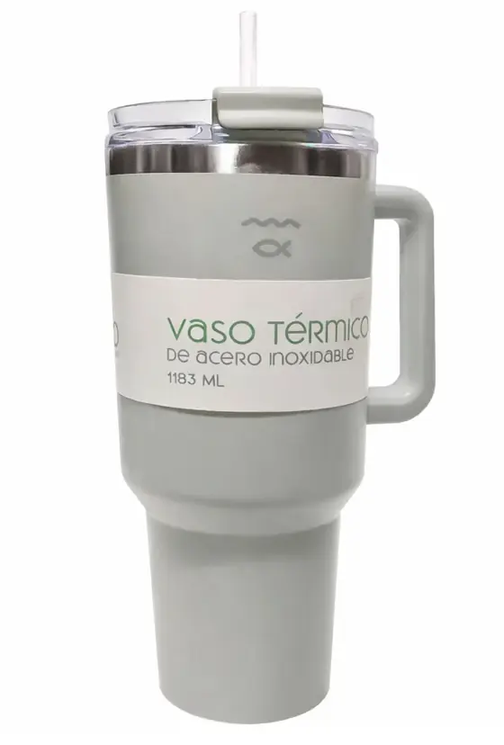 Vaso Térmico Río 1183Ml Gris