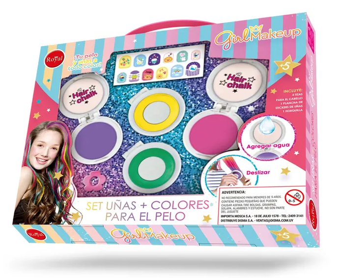 Set Uñas Y Cabello Royal
