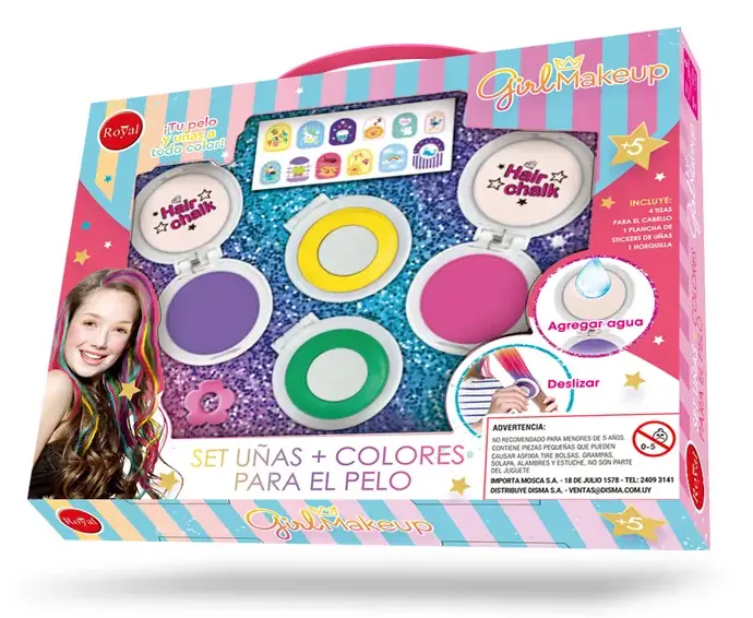 Set Uñas Y Cabello Royal