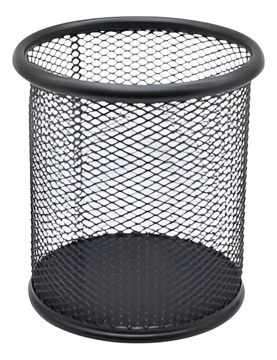 PORTALAPIZ REDONDO NEGRO METAL