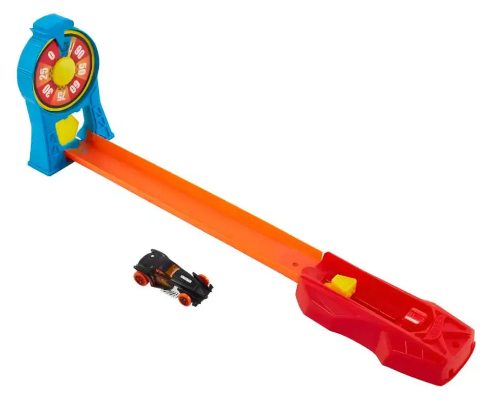 Pista De Autos Clasica Gira Y Anota Hot Wheels Multicolor