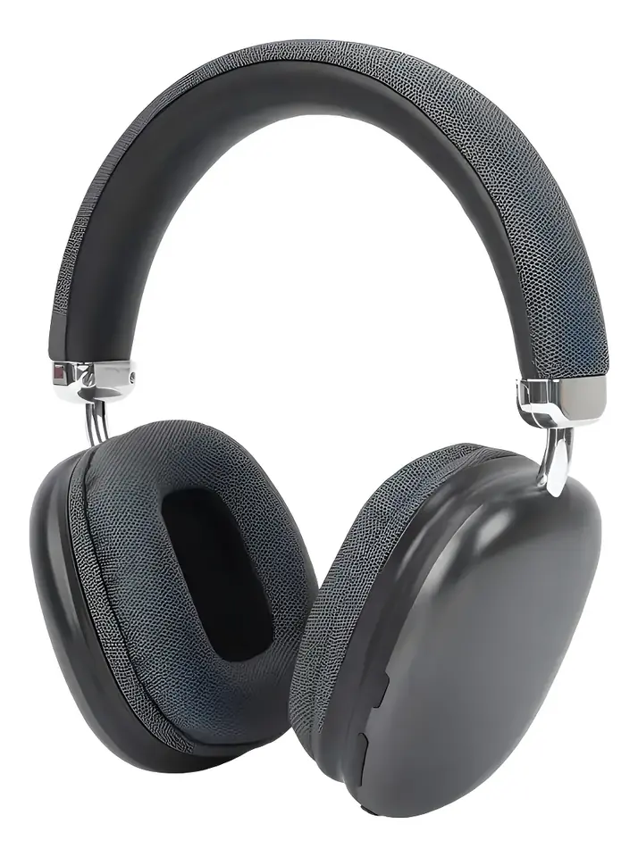 Auriculares Inalámbricos Bluetooth Miccell Vq-b12 Plegables Mp3 Negro