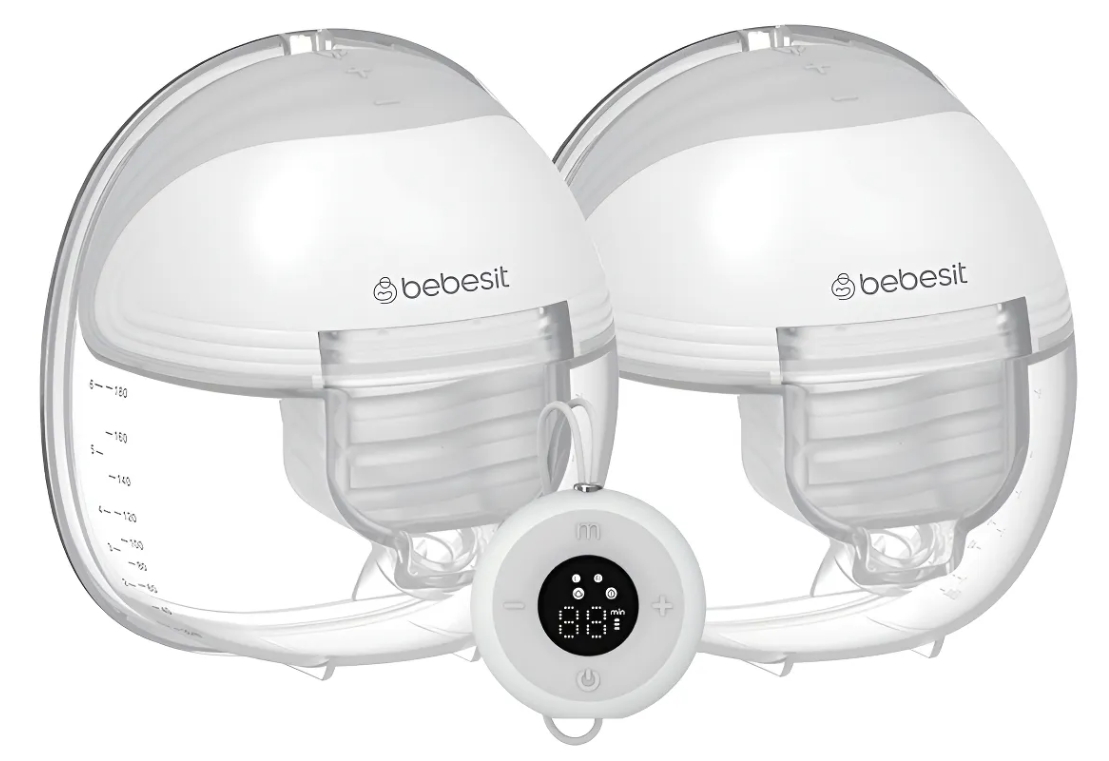 SET SACA LECHE BEBESIT HANDS FREE X2 DLX