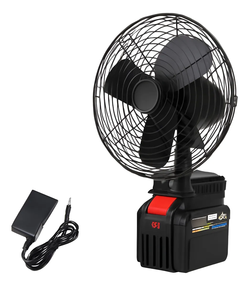 Ventilador Goldtech Portátil Recargable Inalámbrico X2 Bat