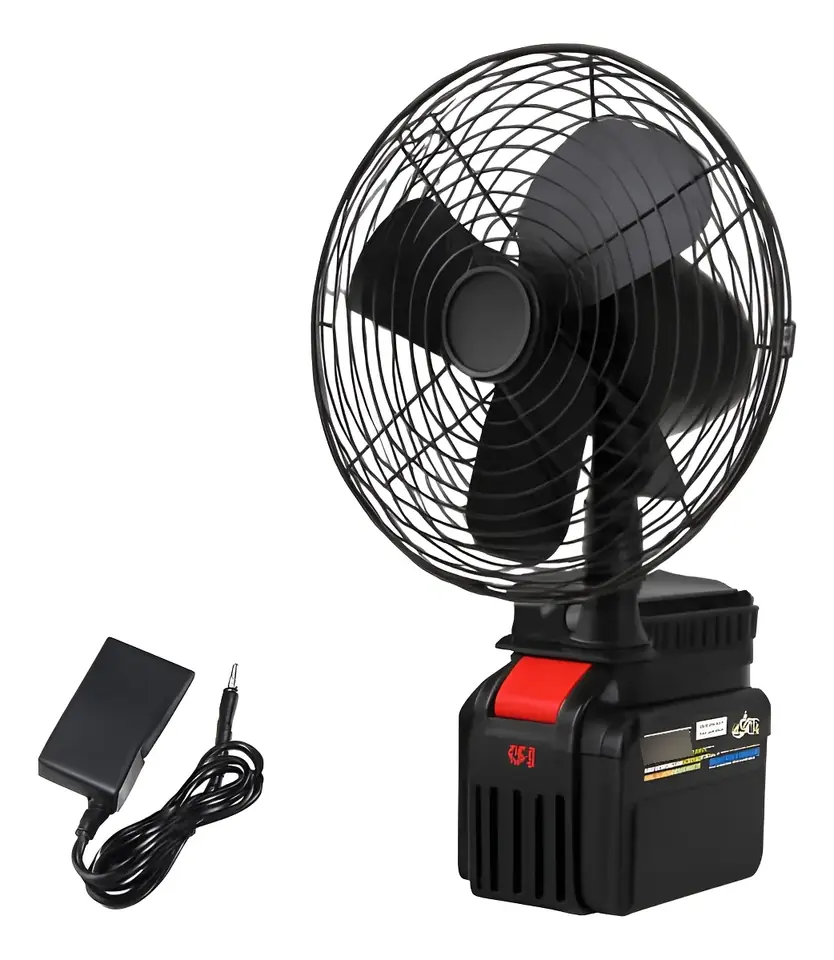 Ventilador Goldtech Portátil Recargable Inalámbrico X2 Bat