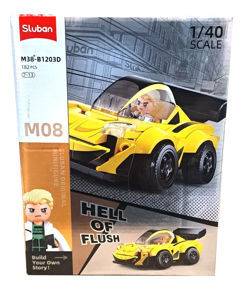 Auto Sluban Hell Of Slush M38-B1203D 182 pcs