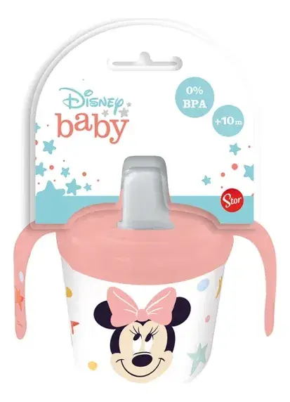 Vaso De Entrenamiento Minnie Mouse 250ml