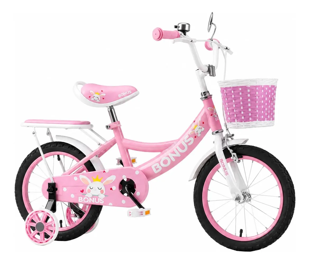 Bicicleta Bonus® Bunny 12 Rosada