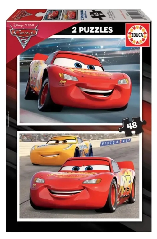 Puzzle Educa Cars X2 48 Piezas