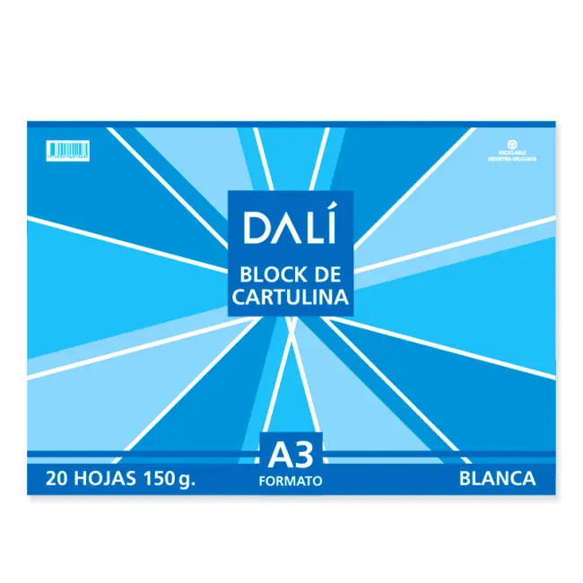 Block A3 Cartulina Blanca