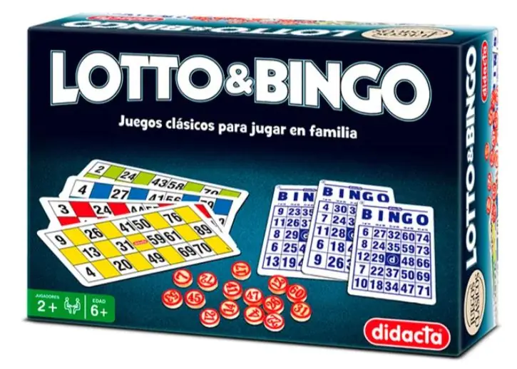 Lotería Y Bingo Didacta 2 En 1 Para Toda La Familia