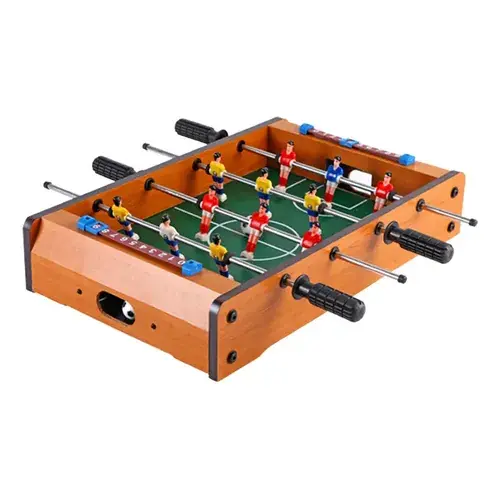 Futbolito De Mesa De Madera Xl Marrón Claro