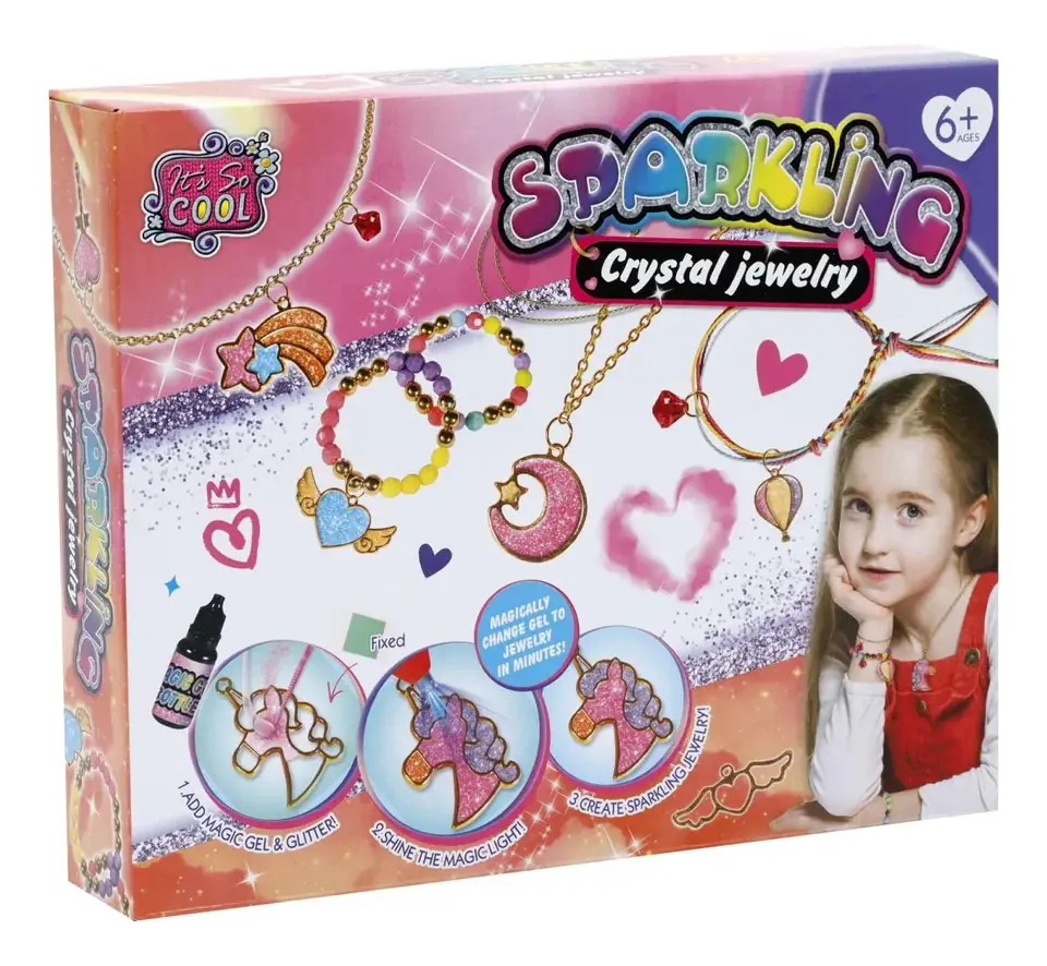 Set Para Crear Joyas Mágicas Sparkling Crystal It's So Cool