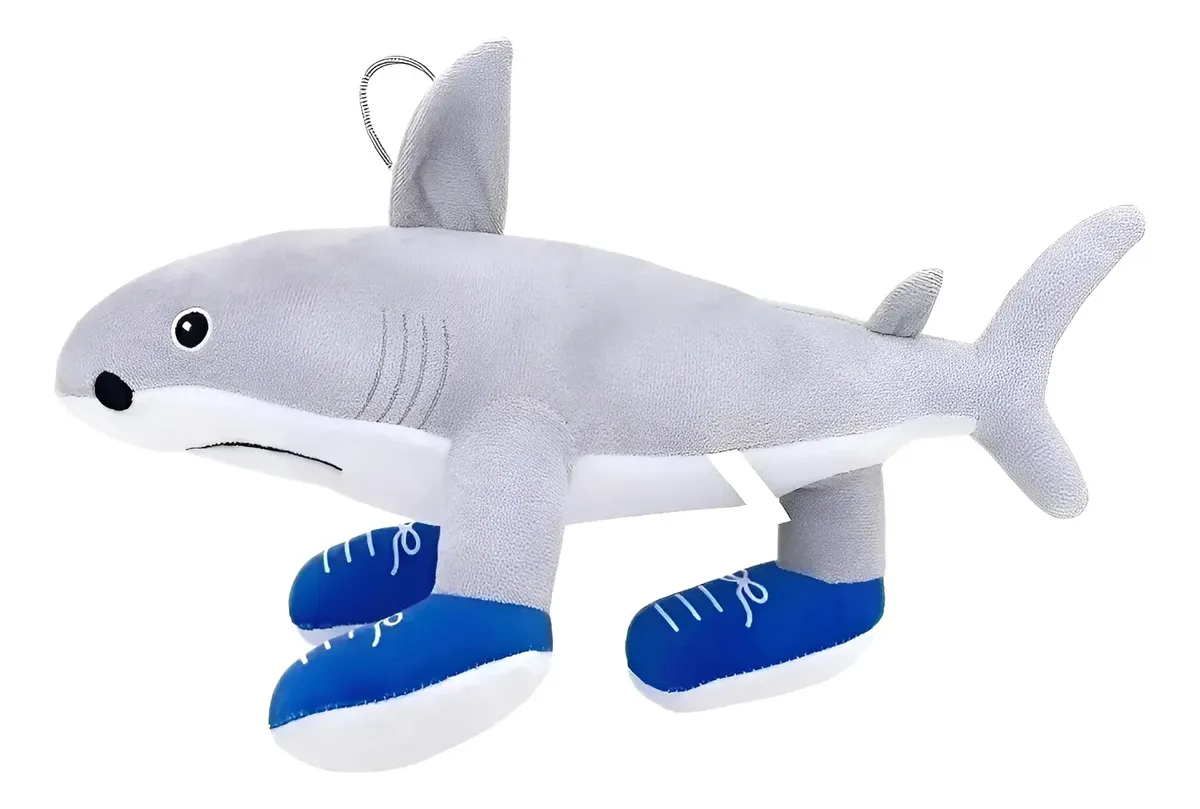 Peluche Tralalero Tralala Animado Tiburn C/tenis Nuevo35cm