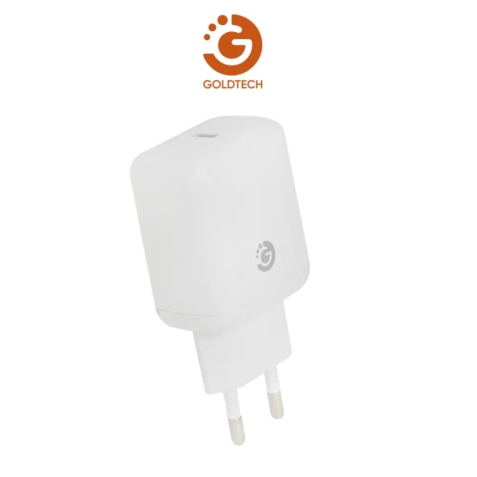 ADAPTADOR 1 USB TIPO C 20W 3A GOLDTECH