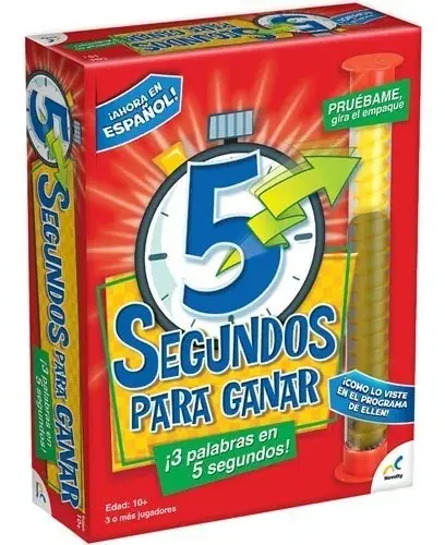 5 segundos para ganar juego de mesa