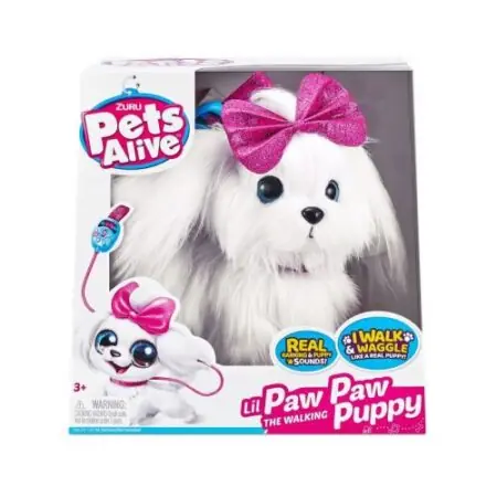 PETS ALIVE -LIL PAW PAW PUPPY QUE CAMINA