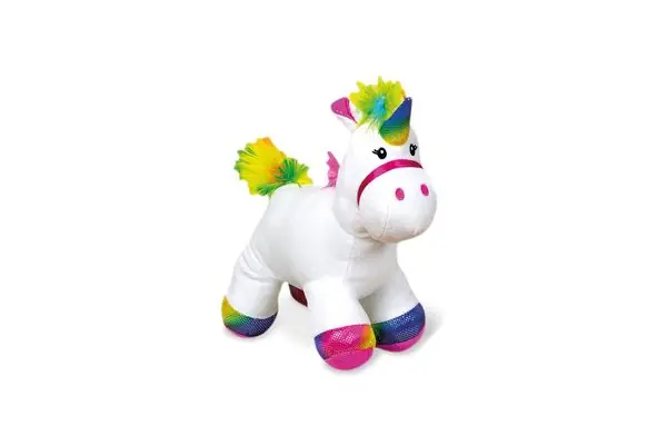 Unicornio peluche  Parado 25 cm