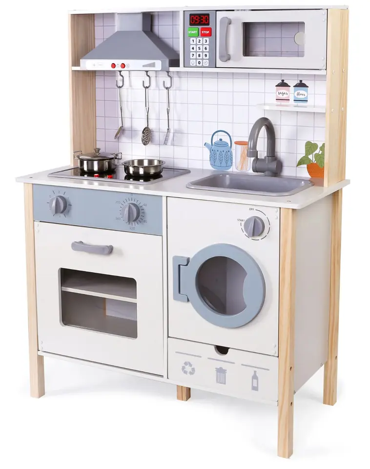 Cocina de Madera Con Campana y Lavarropas  ULTIMAS UNIDADES!