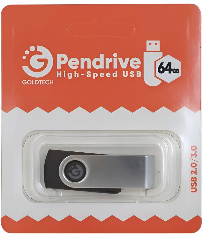 Pendrive Goldtech 64gb