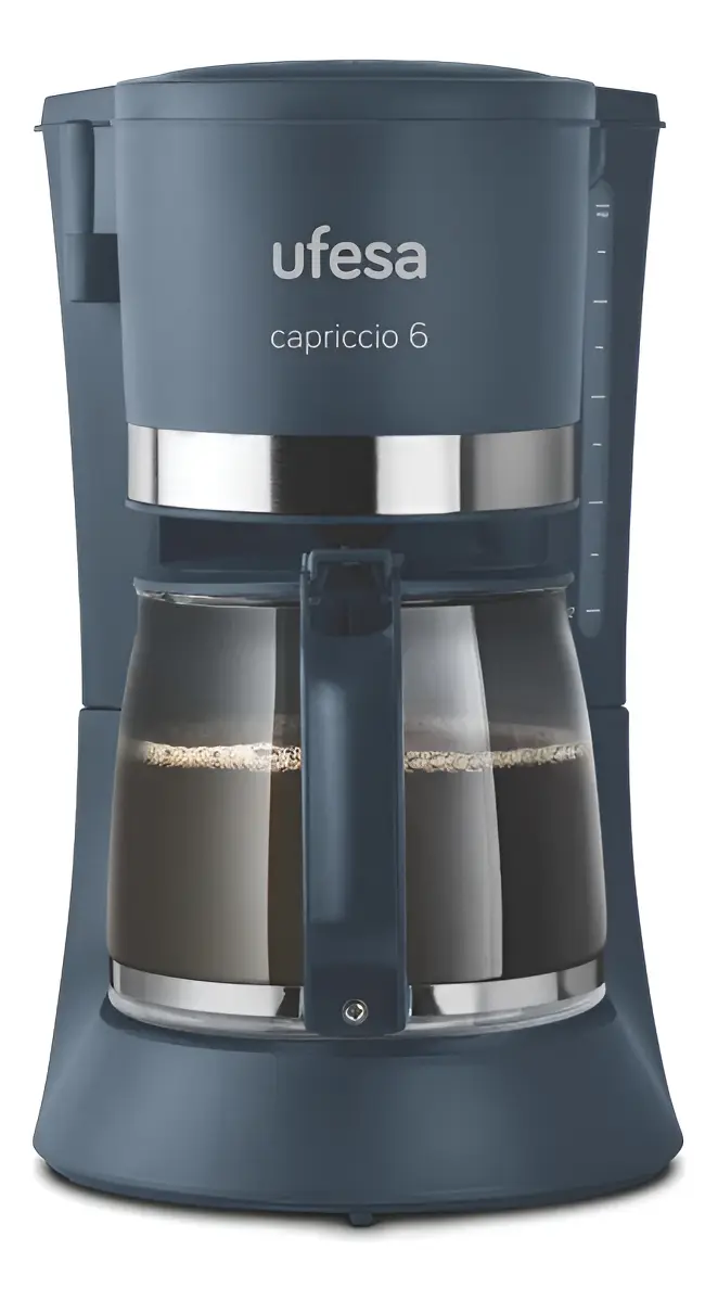 Cafetera De Goteo Ufesa Cg7114 Capriccio 6 Tazas 600 W Negro