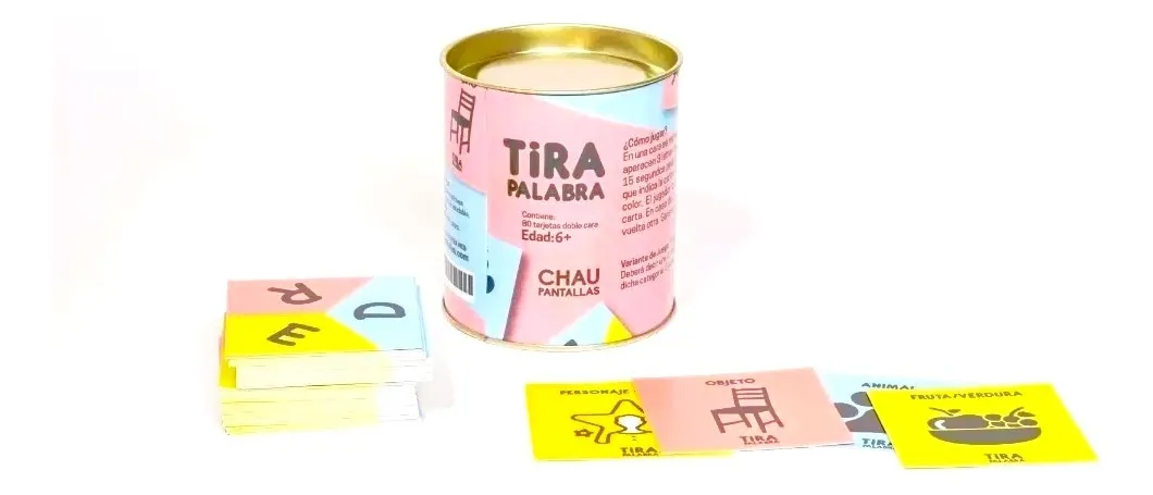 Juego De Mesa Tira Palabra Chau Pantallas
