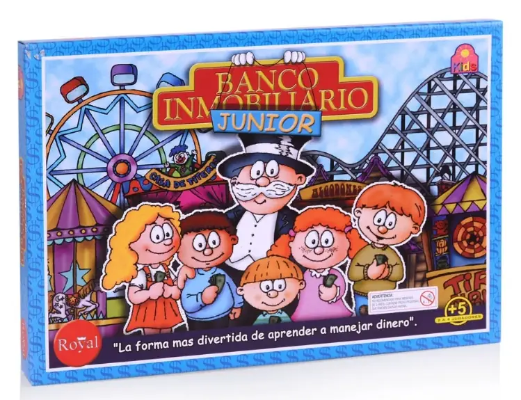 Banco Inmobiliario Junior Royal