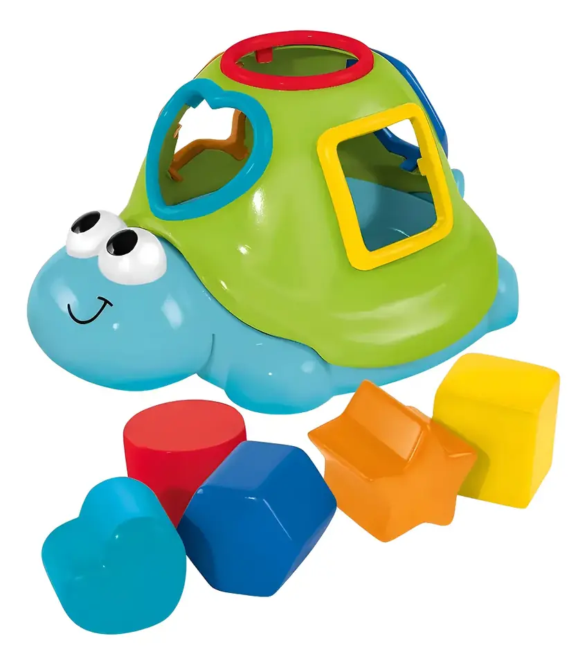 JUEGO TORTUGA FLOTANTE FORMAS BAÑO BEBES APRENDER ABC