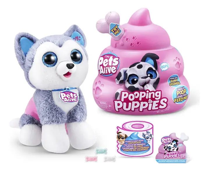 Figura Zuru Pets Alive Mascota Interactiva