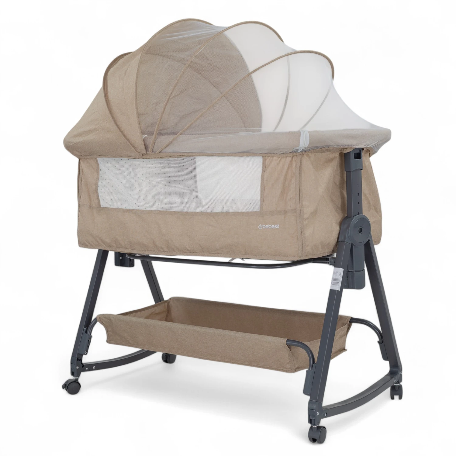 Cuna Colecho Mecedora 2en1 con Mosquitero Bebesit