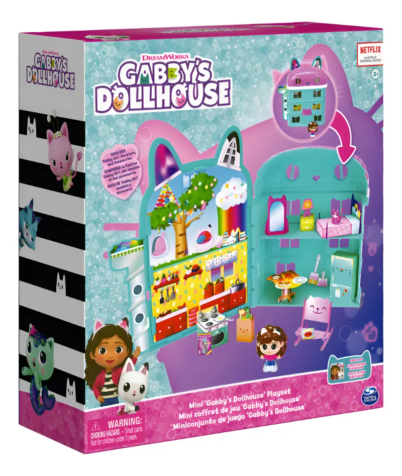 Playset para muñecas y muñecos Gabby's Dollhouse